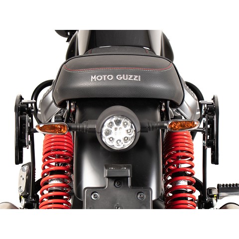 Portapacchi Laterale C-Bow Cromato per Moto Guzzi V7 Stone Special Edition (2022-)