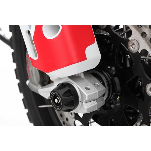 Tamponi protettivi per paramozzo anteriore DOUBLESHOCK per Ducati Desert X (2022-)