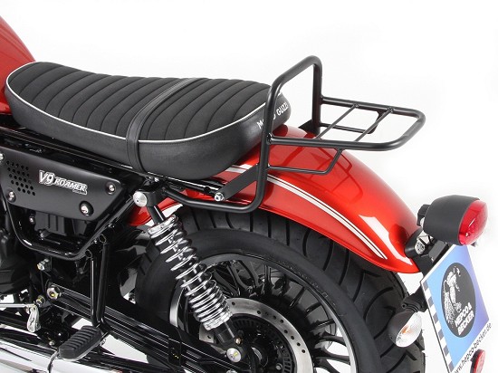 Motocicletta sedile solo portapacchi posteriore supporto mensola ， Keenso parafango posteriore rack placcato con ripiano superiore per solo sella 