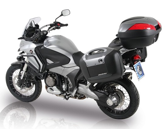 bauletto sh 300 | bauletti in alluminio per moto | borse laterali moto custom