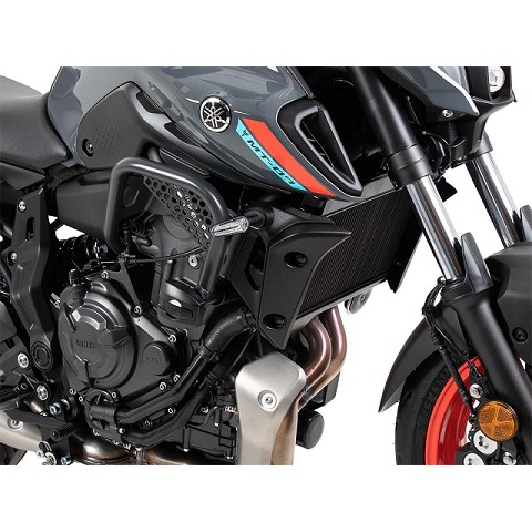 PROTEZIONE MOTORE CON CUSCINETTO DI PROTEZIONE ANTRACITE PER YAMAHA MT-07 (2021-)