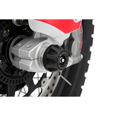 Tamponi protettivi per paramozzo anteriore DOUBLESHOCK per Ducati Desert X (2022-)