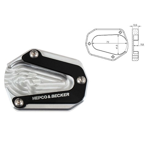 Allargamento Cavalletto per Triumph Tiger 900 Rally Pro (2024-)