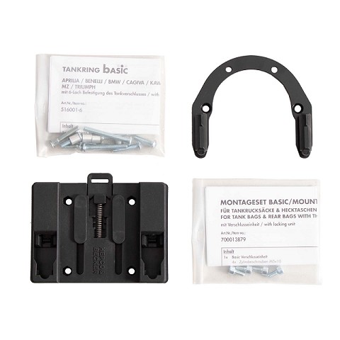 Tankring BASIC con Fissaggio per Borsa Serbatoio per Moto Guzzi V 100 Mandello (2022-)