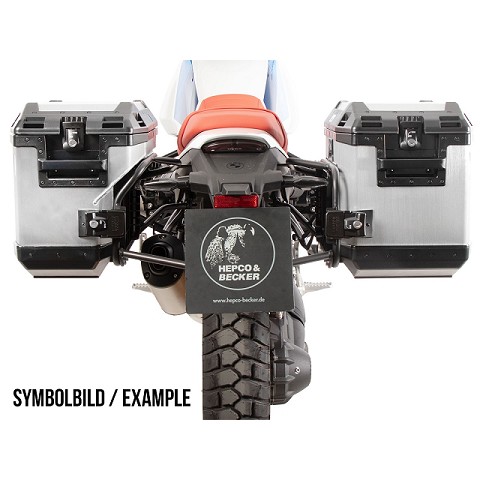 Set Sistema Cutout - Valigie Explorer Argento per BMW R 12 G/S (2025-)