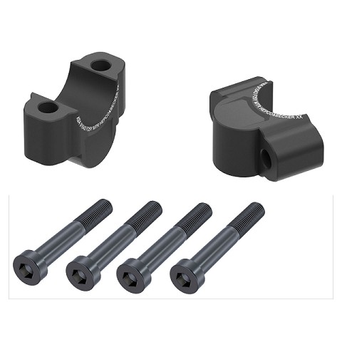 Riser Manubrio Nero per Yamaha MT-07/Y-AMT (2025-)