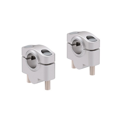 Riser Manubrio (25mm) Argento per Royal Enfield Bear 650 (2025-)