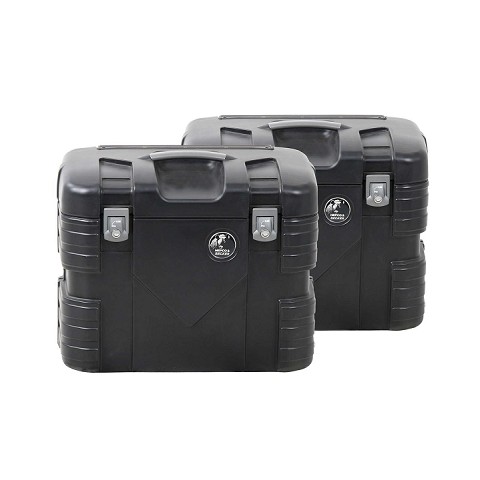 Valigie laterali Gobi 37 Black - Coppia