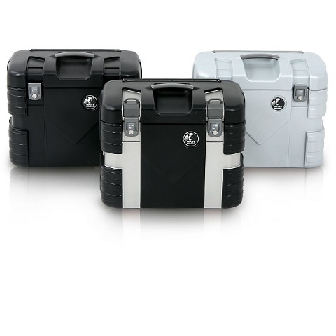 Valigie laterali Gobi 37 Black - Coppia