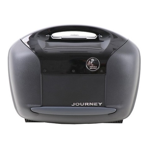 Valigie Laterali Journey 42 Inserti Black - Coppia