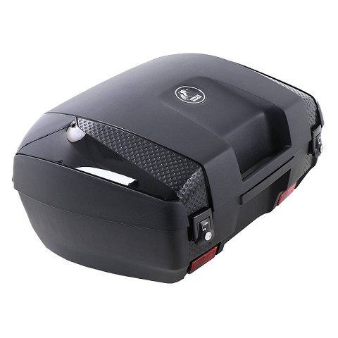 Baule posteriore Junior Topcase 55 Flash inserto nero